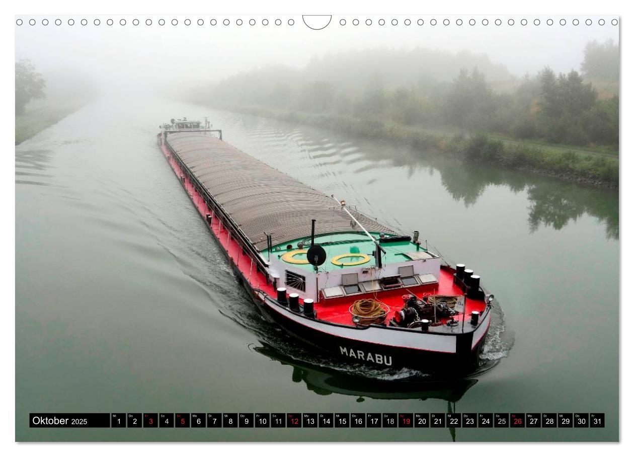 Bild: 9783435602636 | Der Mittellandkanal - 325 Kilometer Wasserstraße (Wandkalender 2025...