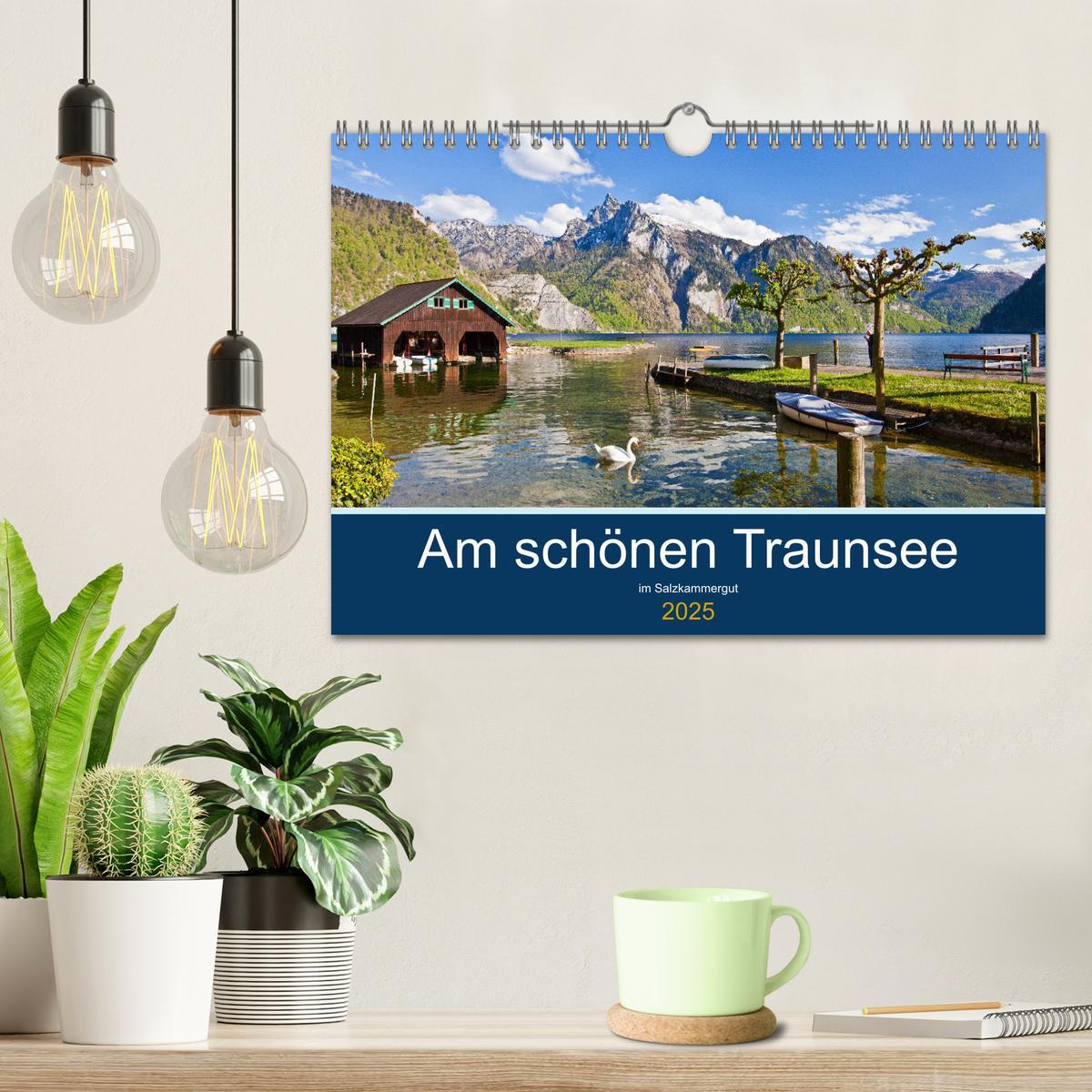 Bild: 9783435399475 | Am schönen Traunsee im Salzkammergut (Wandkalender 2025 DIN A4...