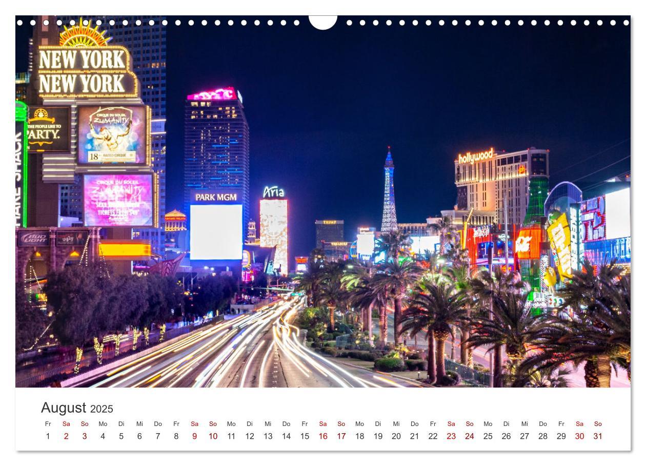 Bild: 9783435007967 | Las Vegas - Spiel, Spaß und Glück (Wandkalender 2025 DIN A3 quer),...