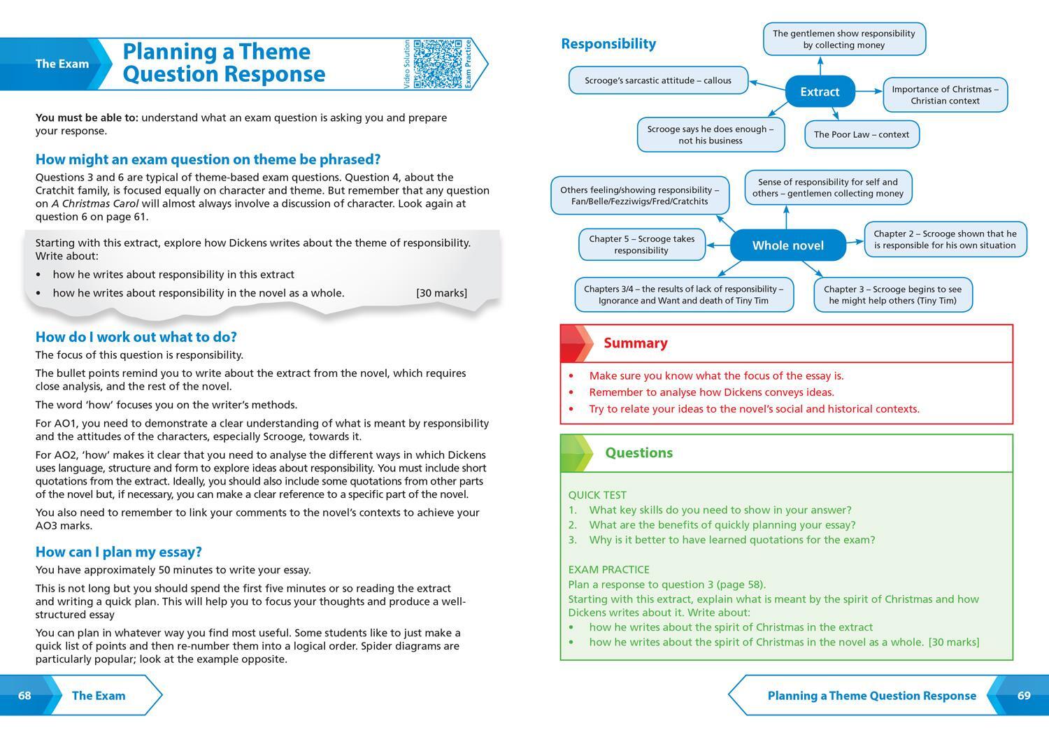 Bild: 9780008551544 | A Christmas Carol: AQA GCSE 9-1 English Literature Text Guide | Gcse