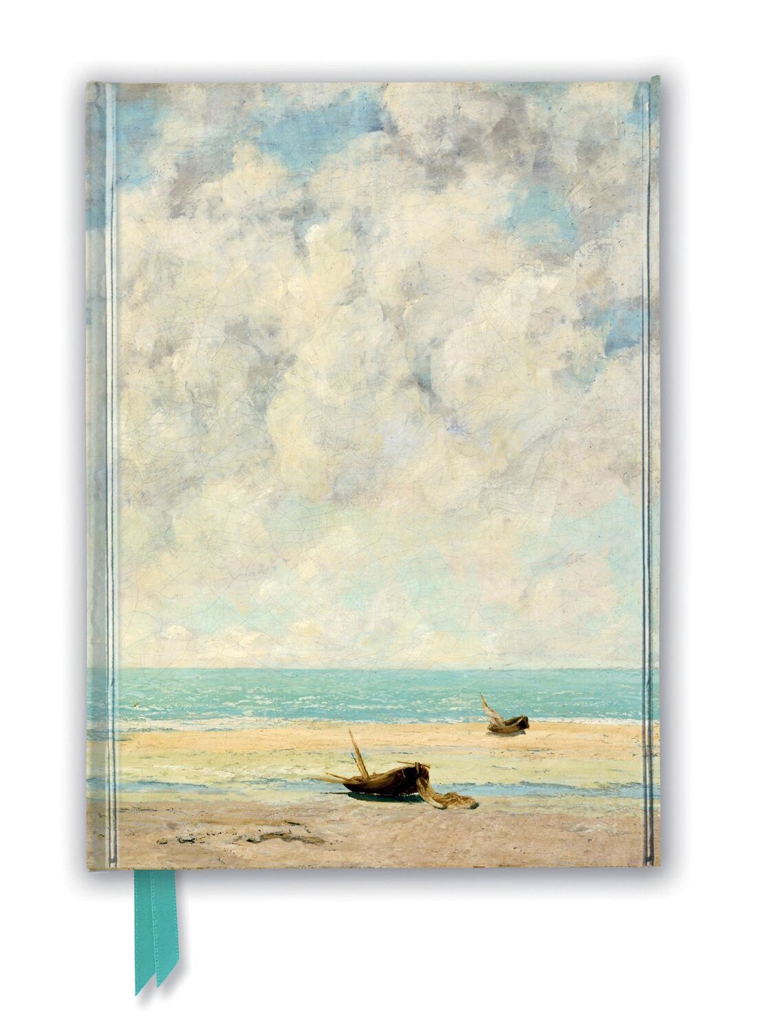 Cover: 9781787555501 | Gustave Courbet: The Calm Sea (Foiled Journal) | Flame Tree Publishing