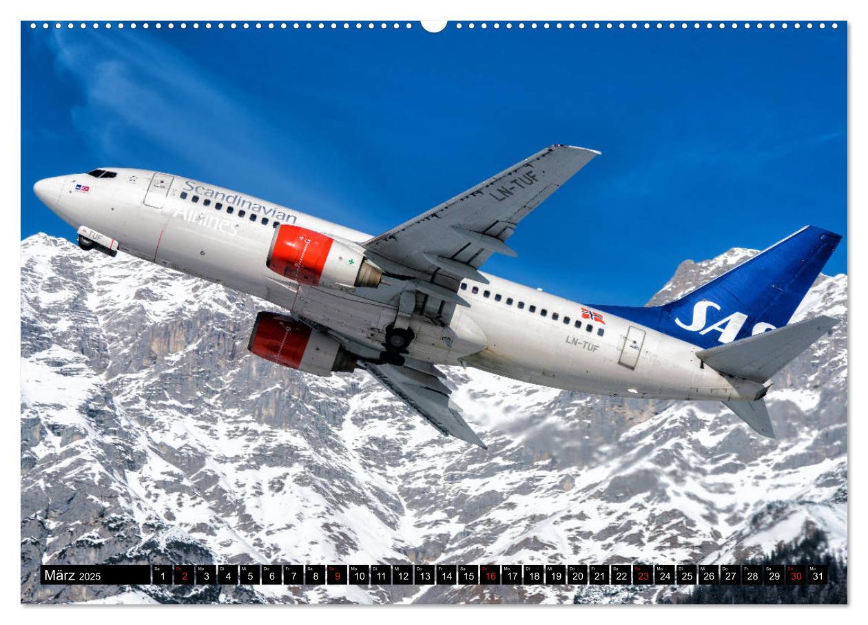 Bild: 9783435185474 | Flugzeugkalender (Wandkalender 2025 DIN A2 quer), CALVENDO...