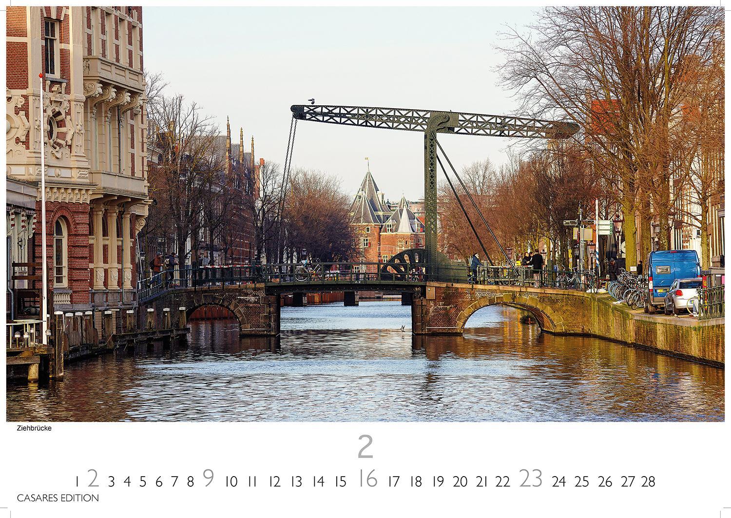 Bild: 9781835241547 | Amsterdam 2025 L 35x50cm | Kalender | 14 S. | Deutsch | 2025