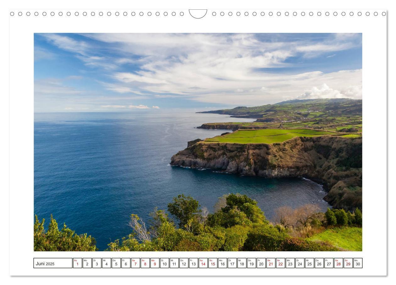 Bild: 9783435348107 | São Miguel - Naturschönheit der Azoren (Wandkalender 2025 DIN A3...