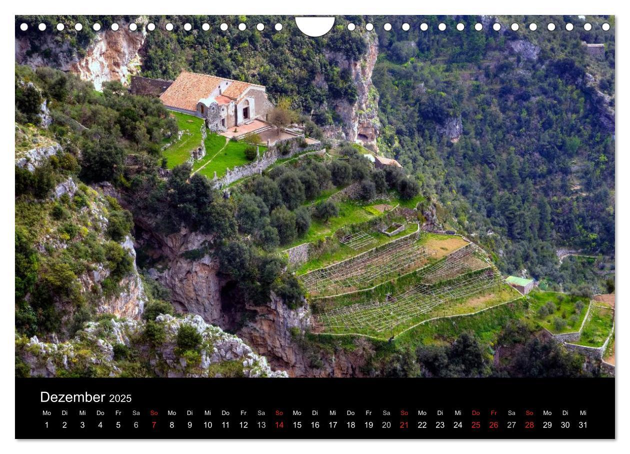 Bild: 9783435596430 | Amalfiküste und Capri (Wandkalender 2025 DIN A4 quer), CALVENDO...