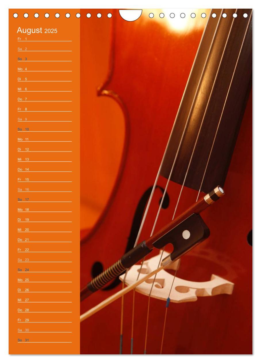 Bild: 9783457010891 | Geliebtes Cello (Wandkalender 2025 DIN A4 hoch), CALVENDO...