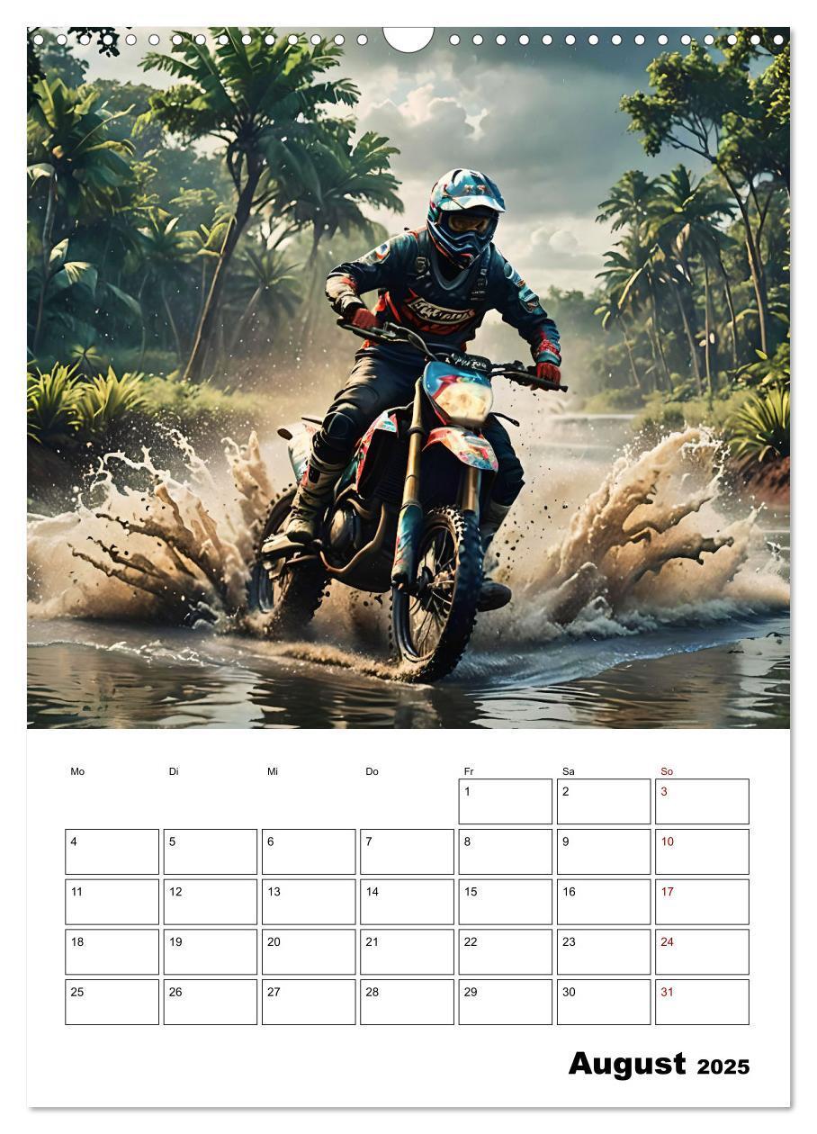 Bild: 9783457196748 | Vollgas und Adrenalin - Motocross-Action pur! (Wandkalender 2025...