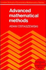 Cover: 9780521289641 | Advanced Mathematical Methods | Adam Ostaszewski | Taschenbuch | 2002