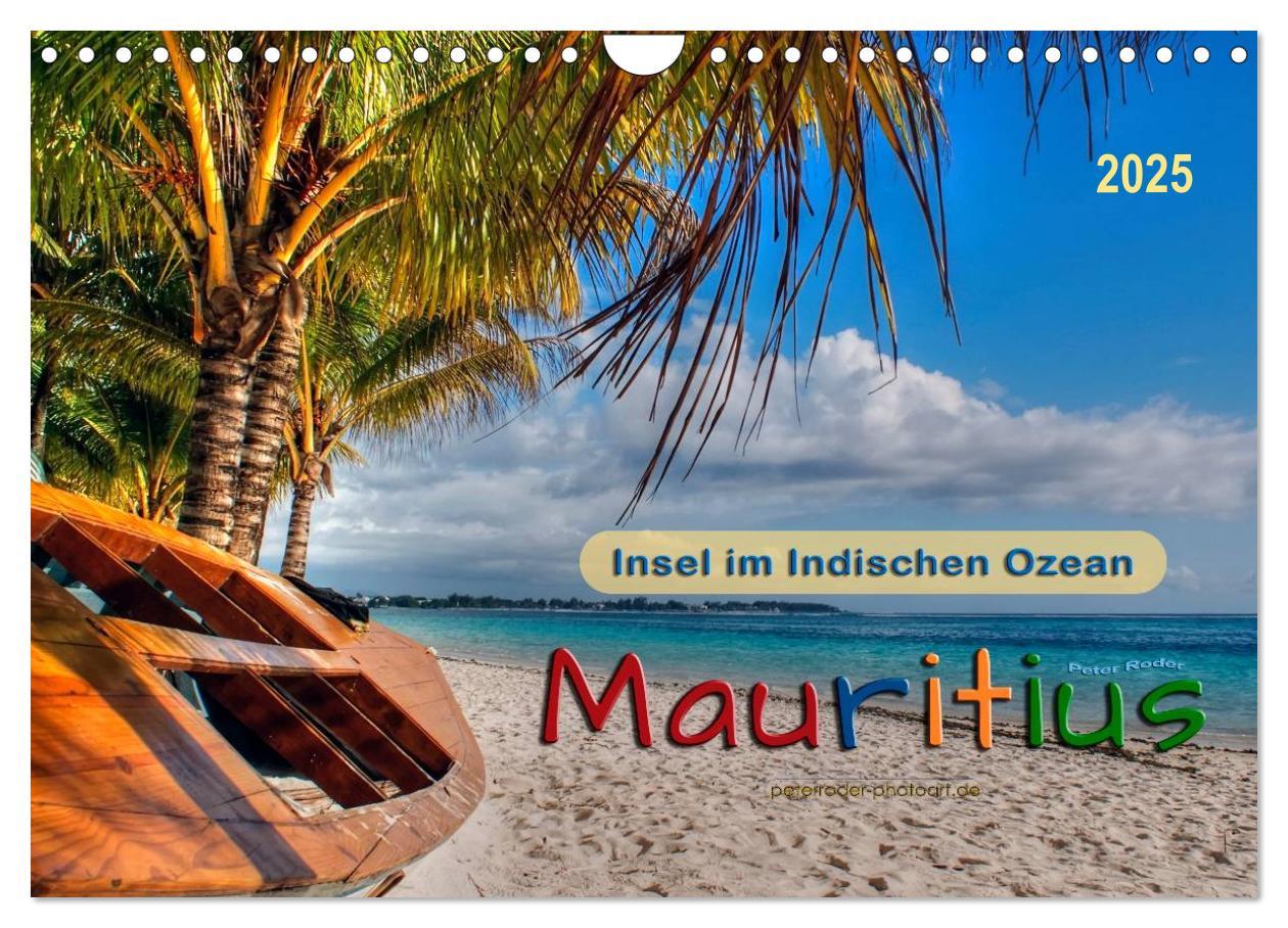 Cover: 9783435473724 | Mauritius - Insel im Indischen Ozean (Wandkalender 2025 DIN A4...