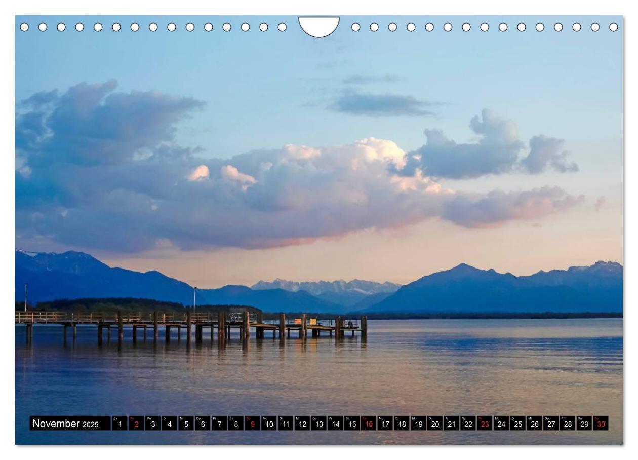 Bild: 9783435460601 | Am schönen Chiemsee (Wandkalender 2025 DIN A4 quer), CALVENDO...