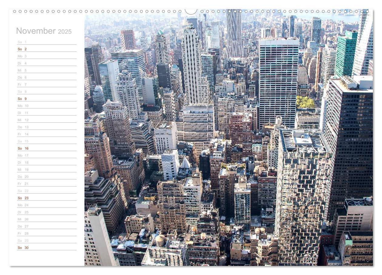 Bild: 9783435523597 | New York - Bilder einer Metropole (Wandkalender 2025 DIN A2 quer),...