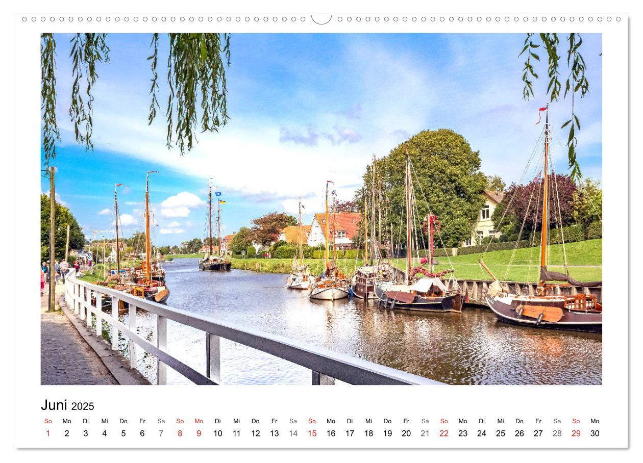 Bild: 9783435494330 | OSTFRIESLAND Strand und Mee(h)r (Wandkalender 2025 DIN A2 quer),...