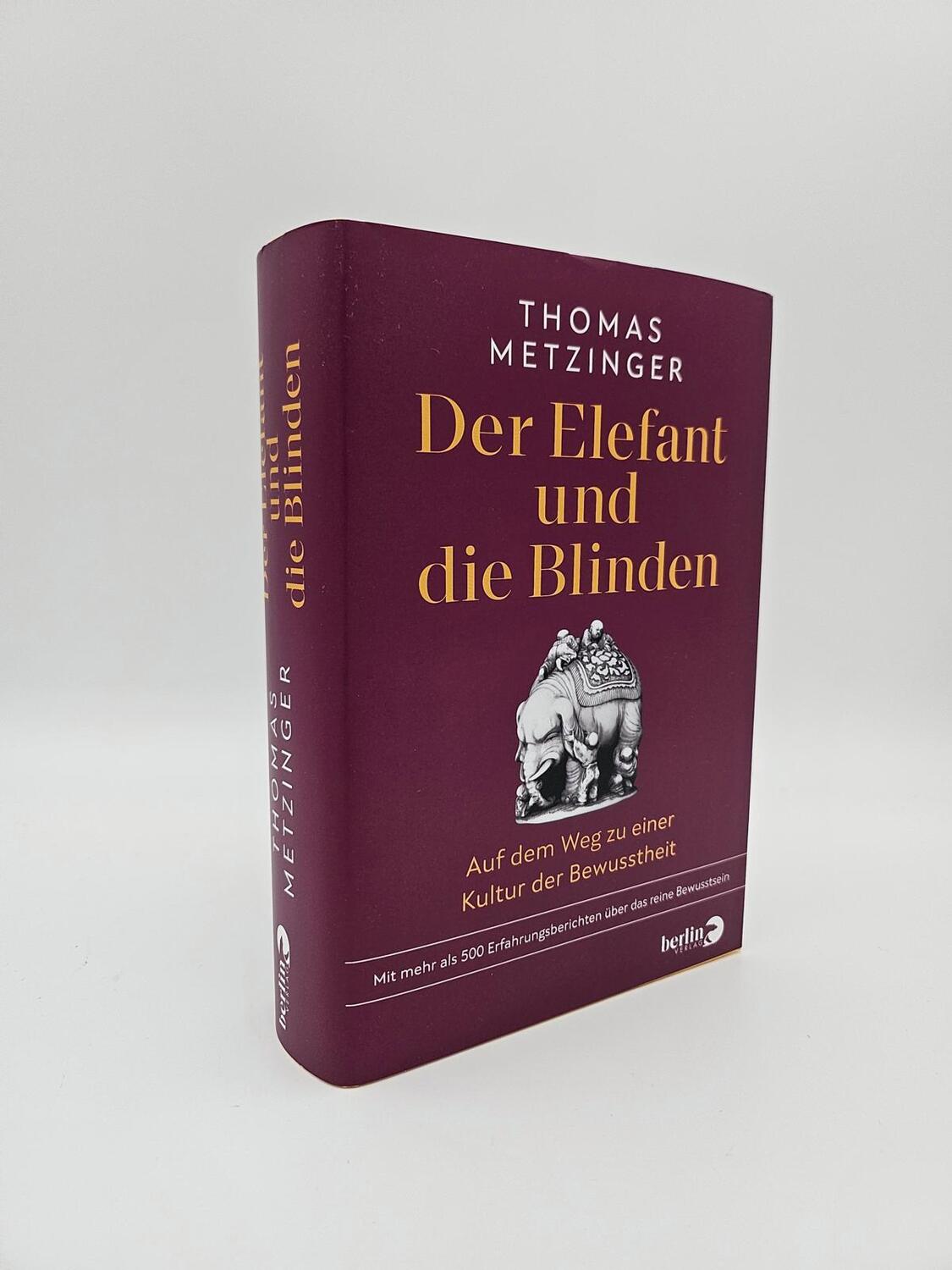 Bild: 9783827014870 | Der Elefant und die Blinden | Thomas Metzinger | Buch | 960 S. | 2023