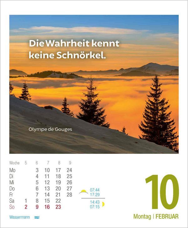 Bild: 9783731877356 | Lebensweisheiten 2025 | Korsch Verlag | Kalender | 328 S. | Deutsch