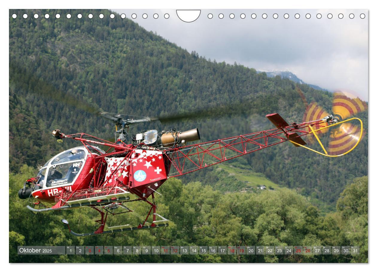 Bild: 9783435098224 | Helikopter in der Luft 2.0 (Wandkalender 2025 DIN A4 quer),...