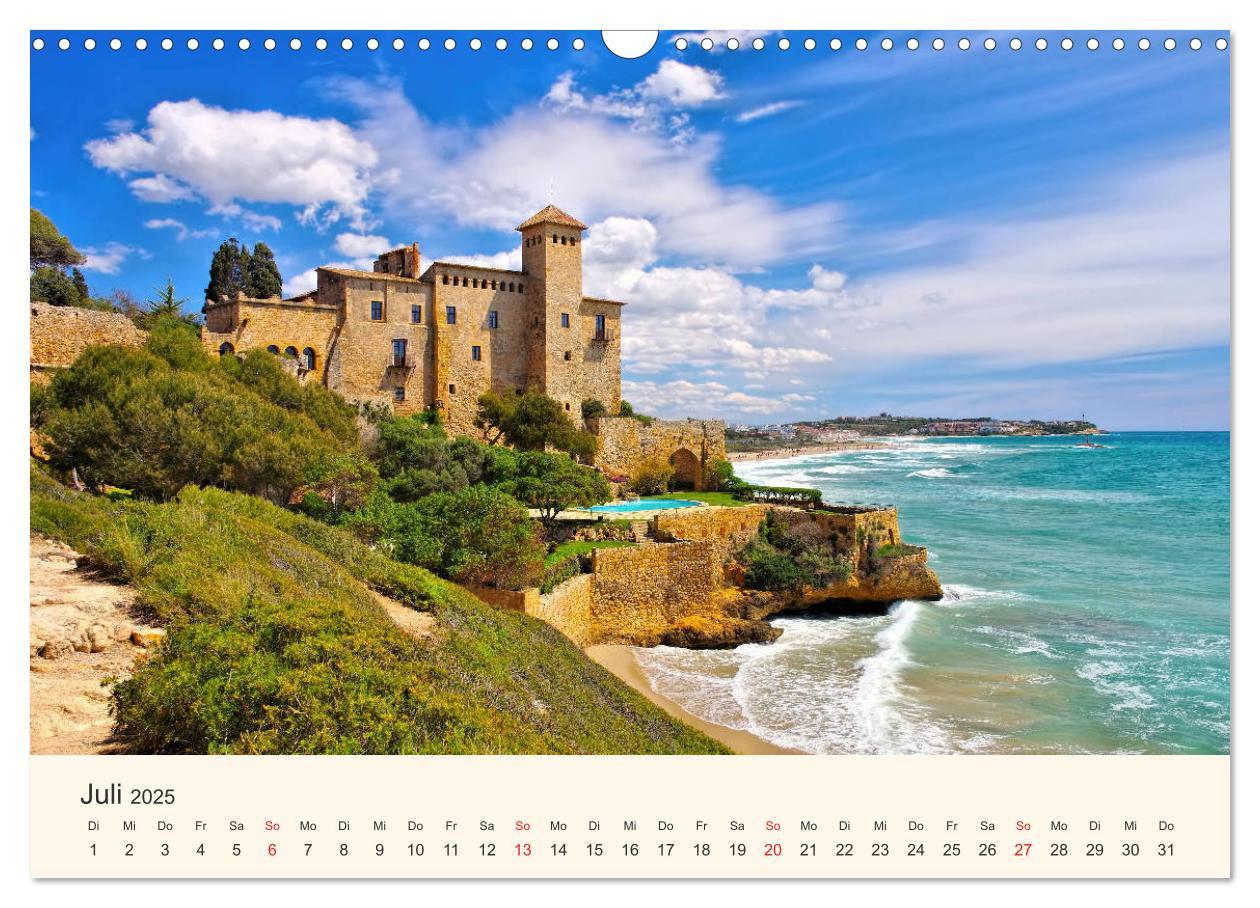 Bild: 9783435299904 | Costa Dorada - Die Goldene Küste Spaniens (Wandkalender 2025 DIN A3...