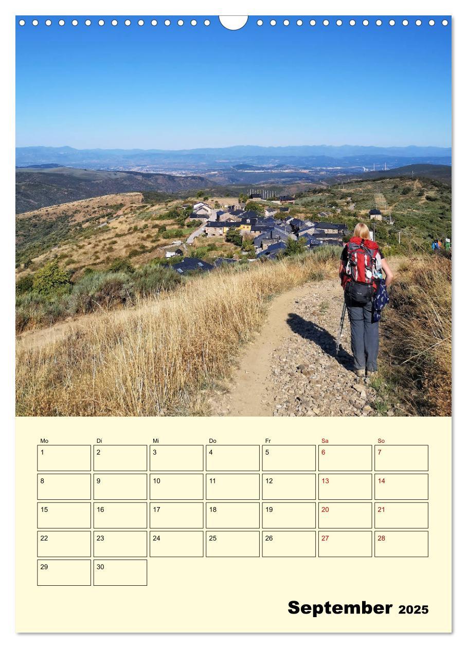 Bild: 9783435971923 | Buen Camino - Mein Jakobsweg - Camino Francés (Wandkalender 2025...