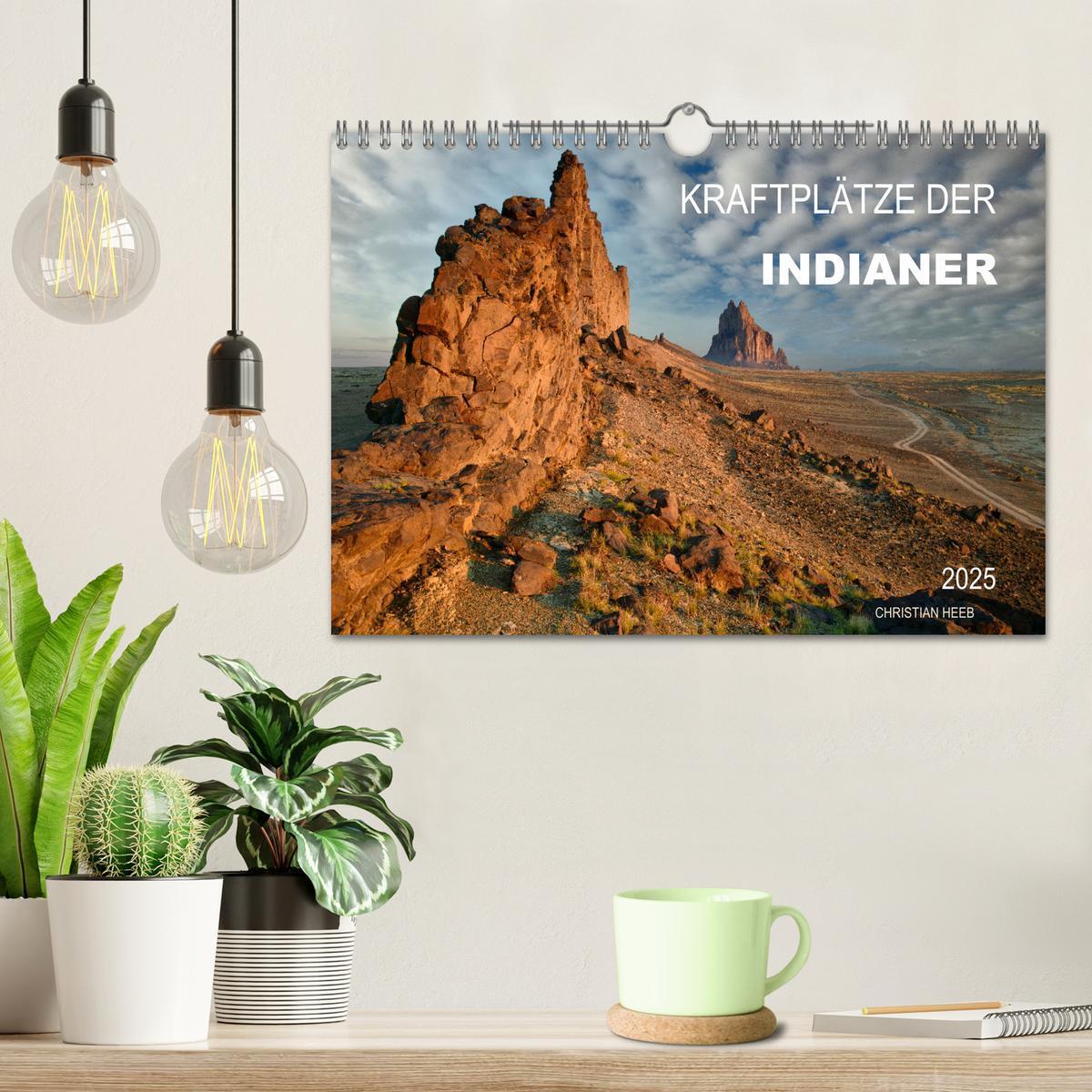 Bild: 9783457161999 | Kraftplätze der Indianer (Wandkalender 2025 DIN A4 quer), CALVENDO...