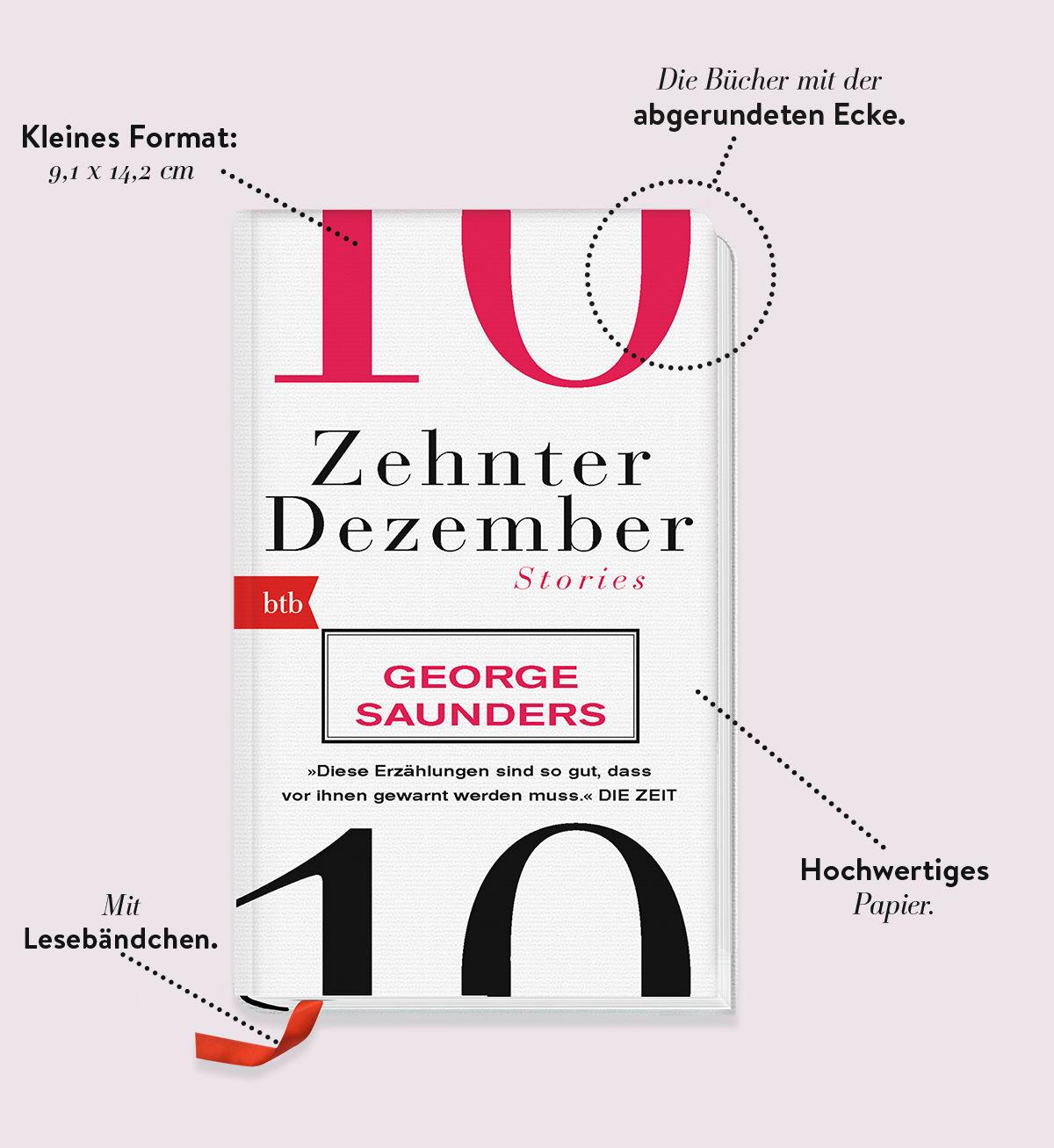 Bild: 9783442718450 | Zehnter Dezember | Stories - Geschenkausgabe | George Saunders | Buch