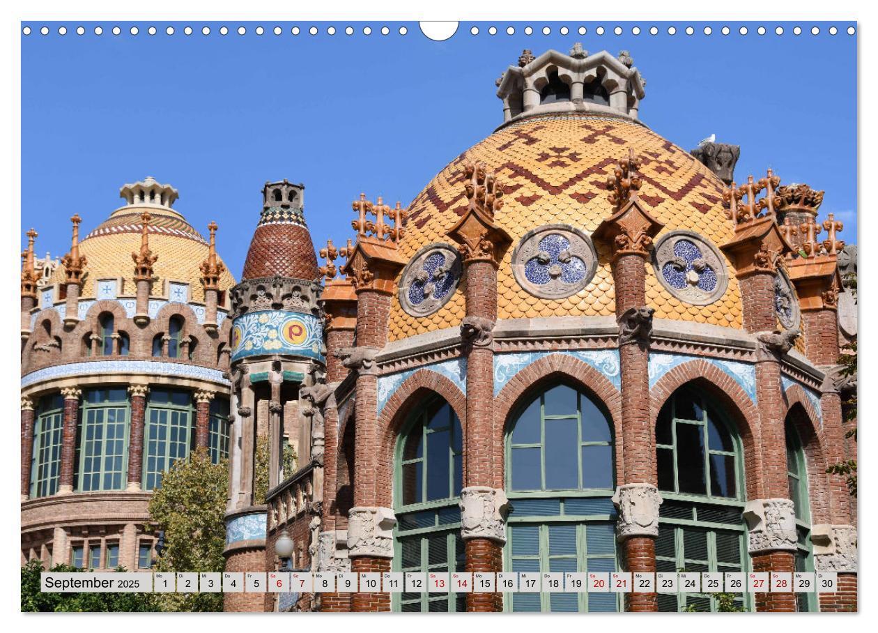 Bild: 9783383931345 | Ein bisschen GAUDI in Barcelona (Wandkalender 2025 DIN A3 quer),...