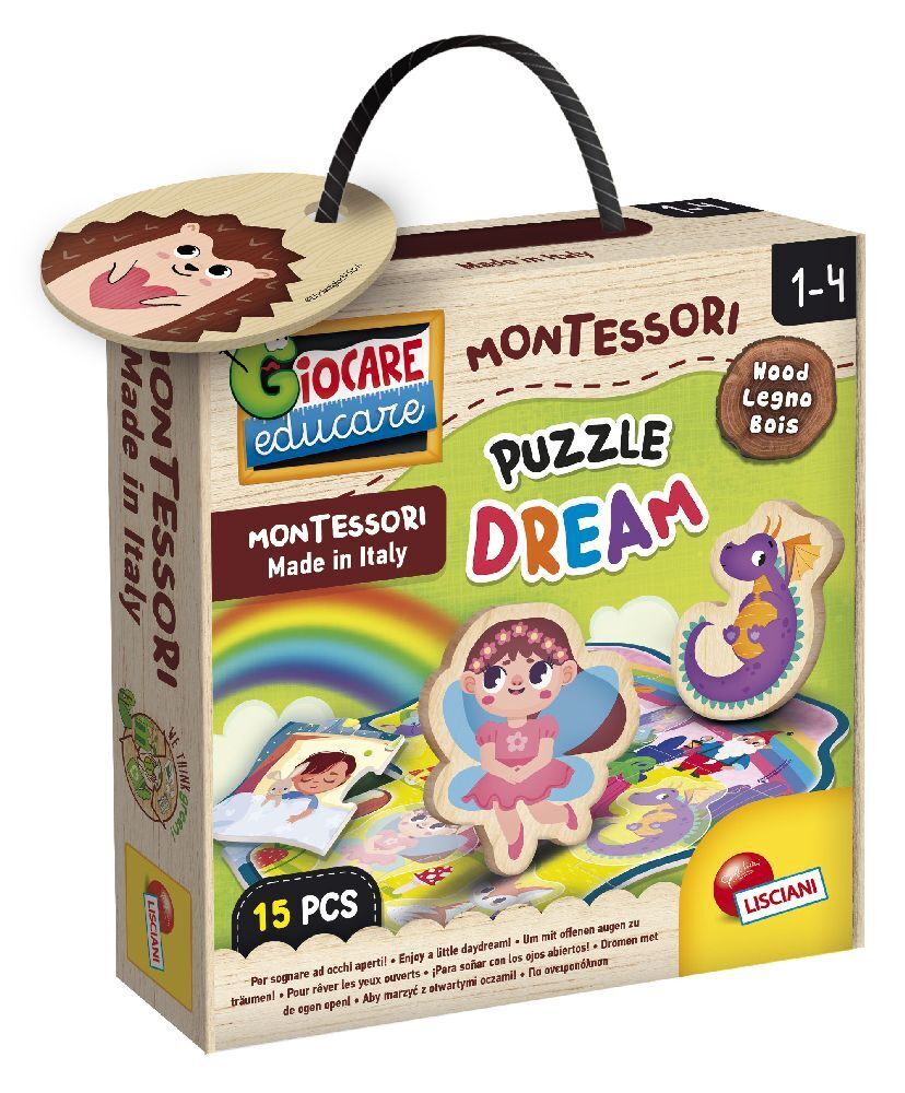 Cover: 8008324096862 | Montessori Wood Puzzle Dream | Spiel | 96862 | 2023 | LiscianiGiochi