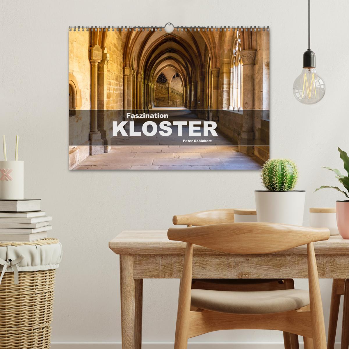 Bild: 9783383829956 | Faszination Kloster (Wandkalender 2025 DIN A3 quer), CALVENDO...