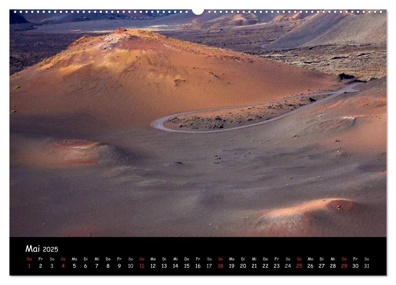 Bild: 9783435799916 | Lanzarote (Wandkalender 2025 DIN A2 quer), CALVENDO Monatskalender