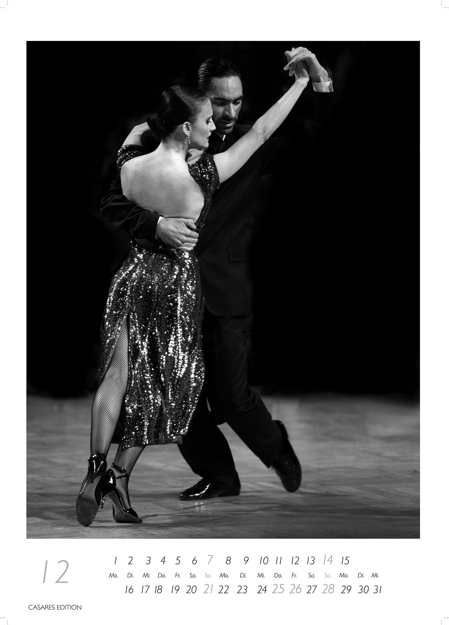 Bild: 9781835241363 | Tango schwarz/weiss 2025 | H. W. Schawe | Kalender | 14 S. | Deutsch