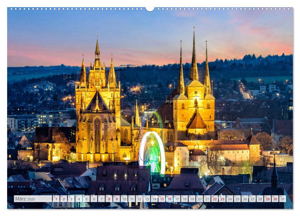 Bild: 9783435318797 | Erfurt. Perle Thüringens. (hochwertiger Premium Wandkalender 2025...