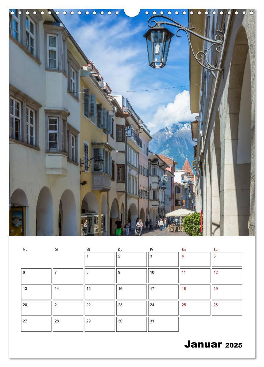 Bild: 9783457001721 | MERAN Terminplaner (Wandkalender 2025 DIN A3 hoch), CALVENDO...