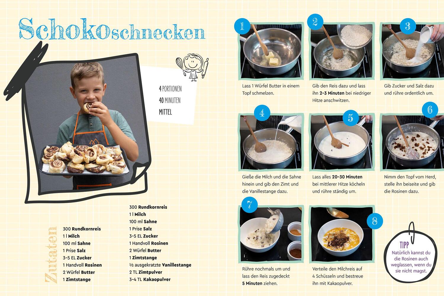 Bild: 9788868396060 | Die Kochschule für Kinder | 40 kinderleichte Rezepte zum Nachkochen