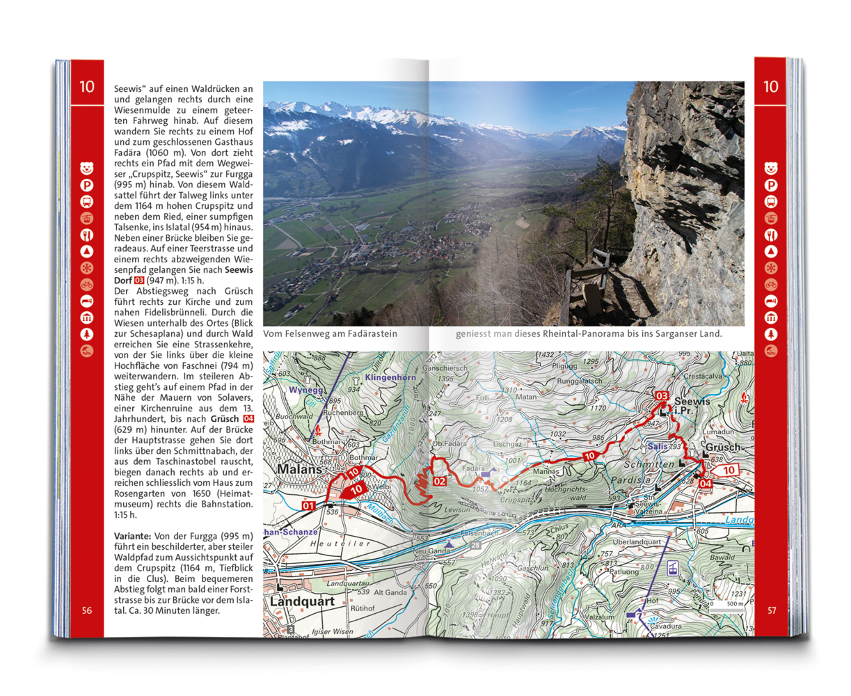 Bild: 9783991211358 | KOMPASS Wanderführer Graubünden Nord, 70 Touren mit Extra-Tourenkarte