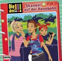 Cover: 886979868120 | Die drei !!! 21. Skandal auf der Rennbahn (drei Ausrufezeichen) | CD