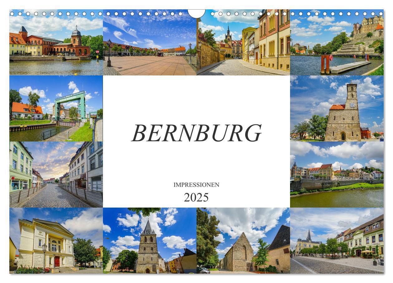 Cover: 9783435225217 | Bernburg Impressionen (Wandkalender 2025 DIN A3 quer), CALVENDO...