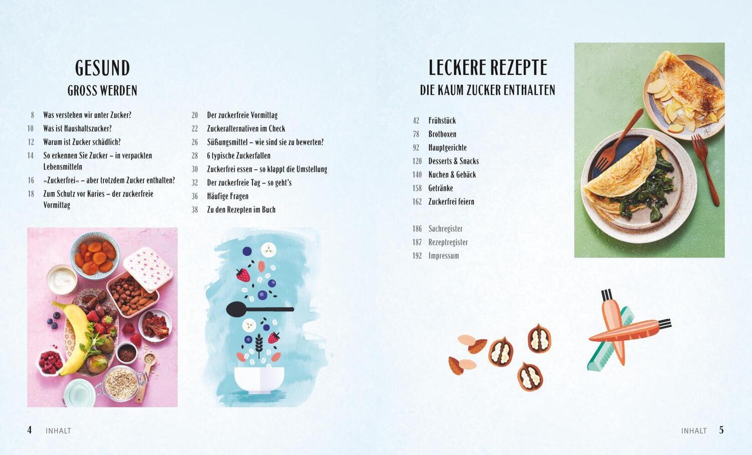 Bild: 9783833875434 | Zuckerfreie Rezepte für Kinder | Sarah Schocke (u. a.) | Taschenbuch