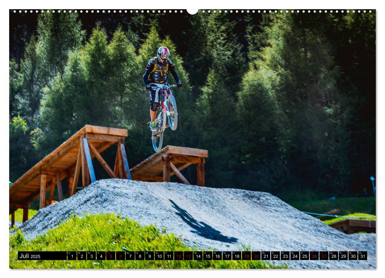 Bild: 9783435433452 | Downhill Action (Wandkalender 2025 DIN A2 quer), CALVENDO...