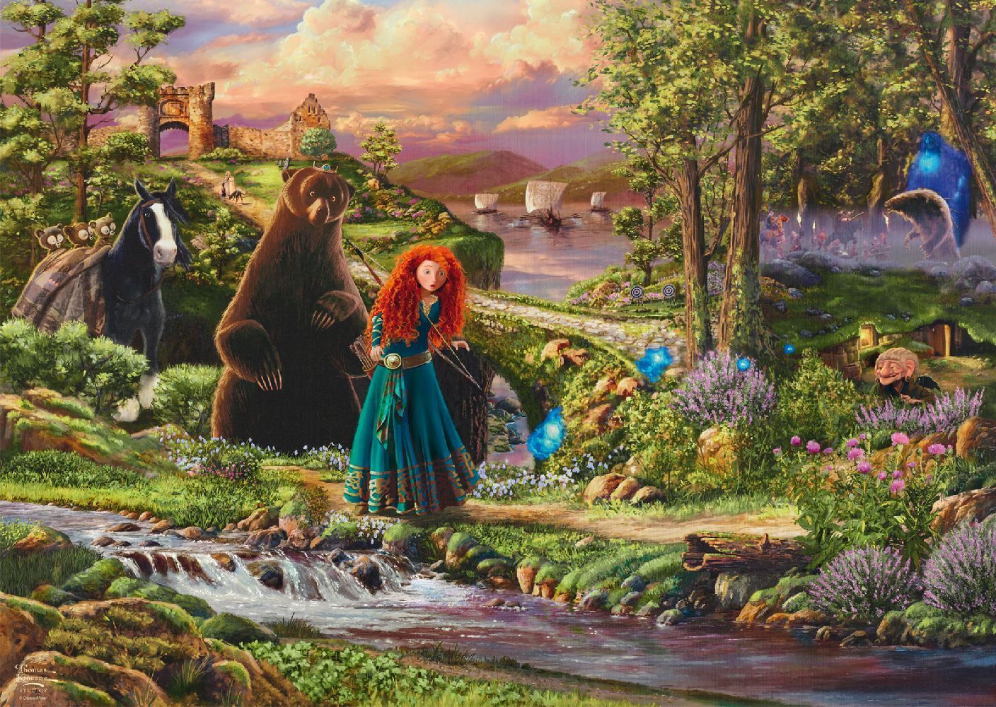 Bild: 4001504580391 | Disney, Brave, Merida | Spiel | Schachtel | 58039 | 2024 | Schmidt