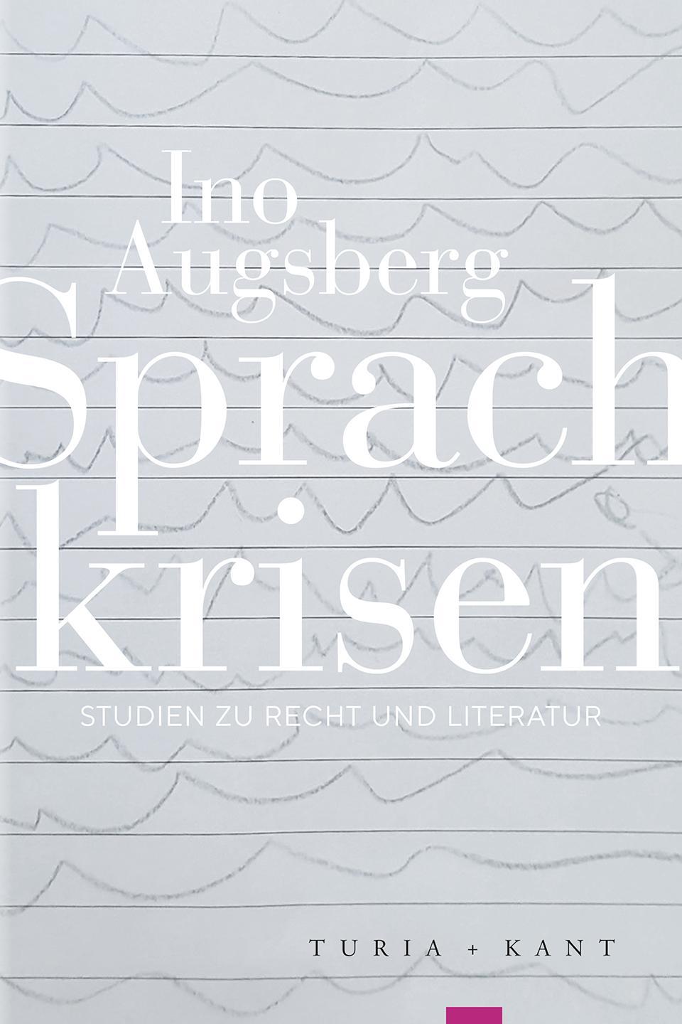 Cover: 9783985141173 | Sprachkrisen | Studien zu Recht und Literatur | Ino Augsberg | Buch