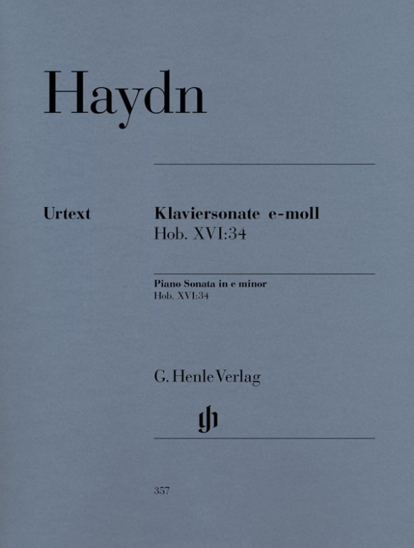 Cover: 9790201803579 | Klaviersonate In E Minor | Besetzung: Klavier zu zwei Händen | Buch