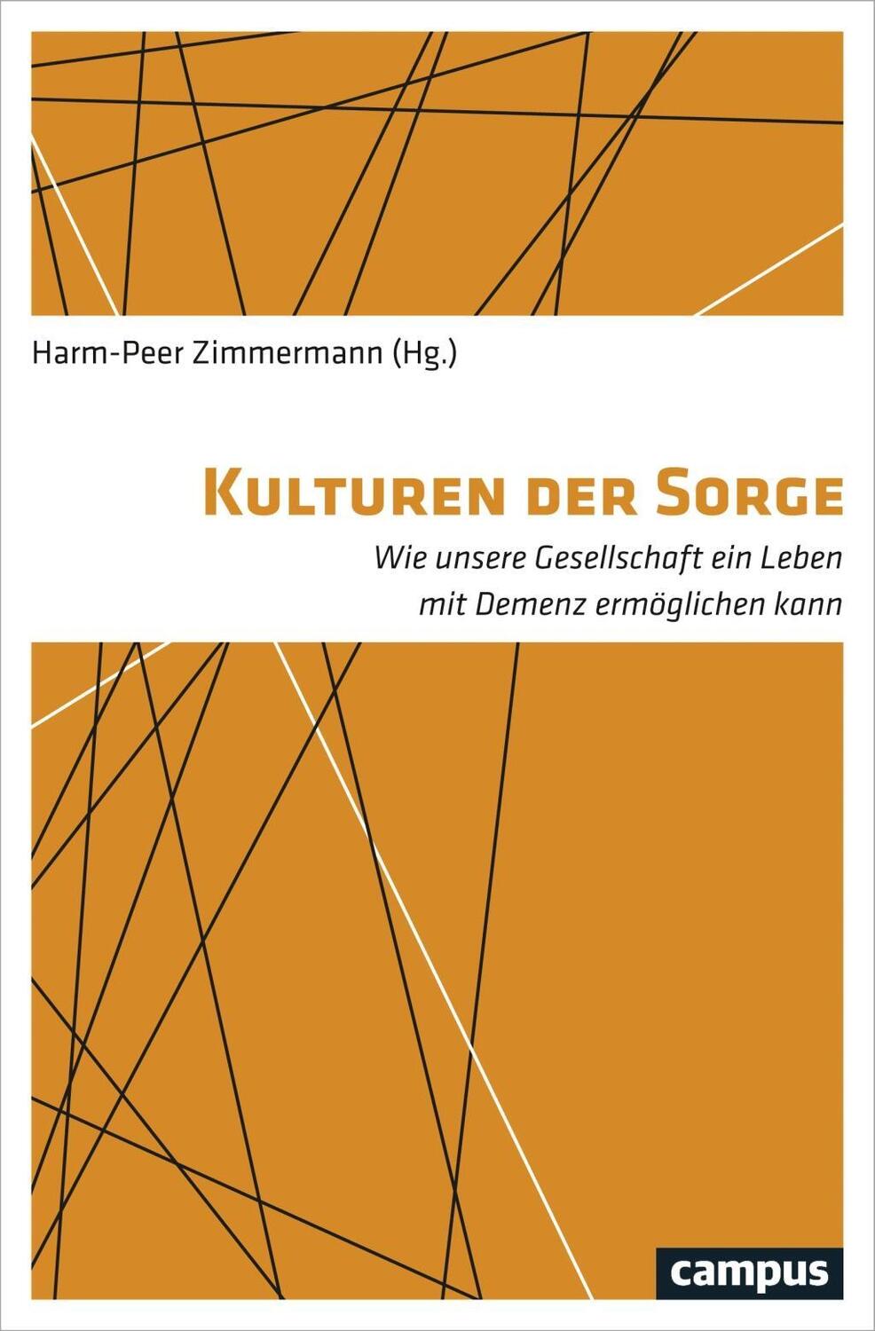 Cover: 9783593508948 | Kulturen der Sorge | Harm-Peer Zimmermann | Taschenbuch | 565 S.