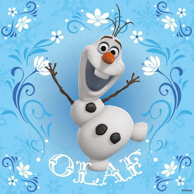 Bild: 4005556092697 | Disney Frozen: Elsa, Anna &amp; Olaf. Puzzle 3 x 49 Teile | Spiel | 09269