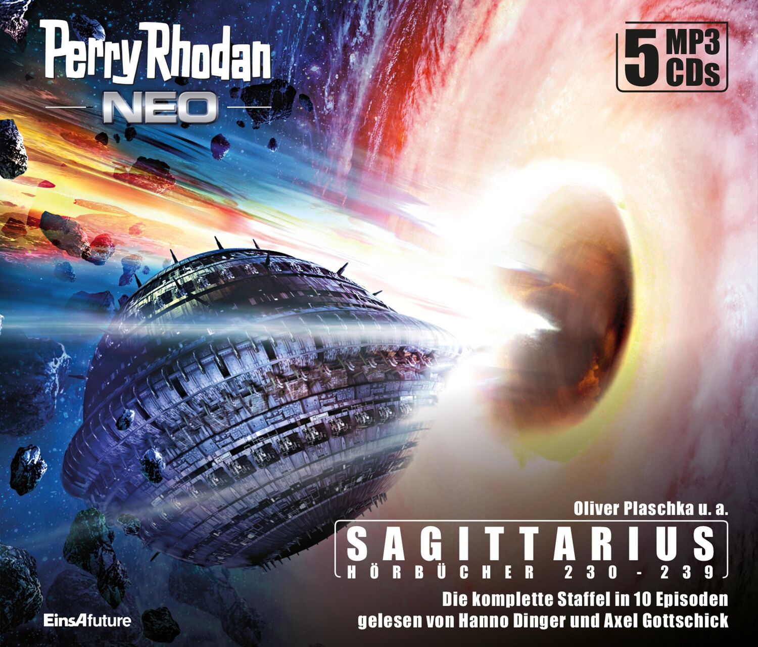 Cover: 9783957951755 | Perry Rhodan Neo Episoden 230-239 (5 MP3-CDs) | Staffel: Sagittarius