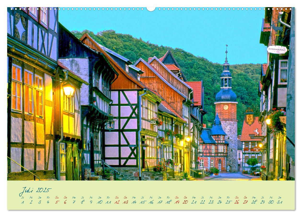 Bild: 9783435184989 | Harz Natur pur und Weltkulturerbe (Wandkalender 2025 DIN A2 quer),...