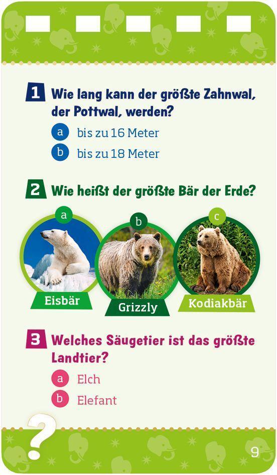 Bild: 9783788676834 | WAS IST WAS Quiz Rekorde der Tierwelt. | Inga Klingner | Taschenbuch