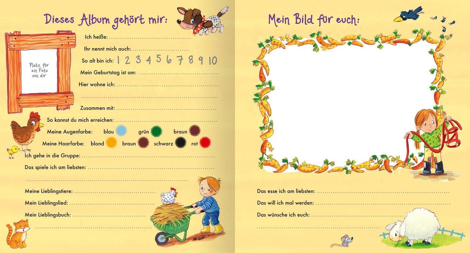 Bild: 4014489127611 | Meine Kindergarten-Freunde (Bauernhof) | Buch | Hardcover wattiert