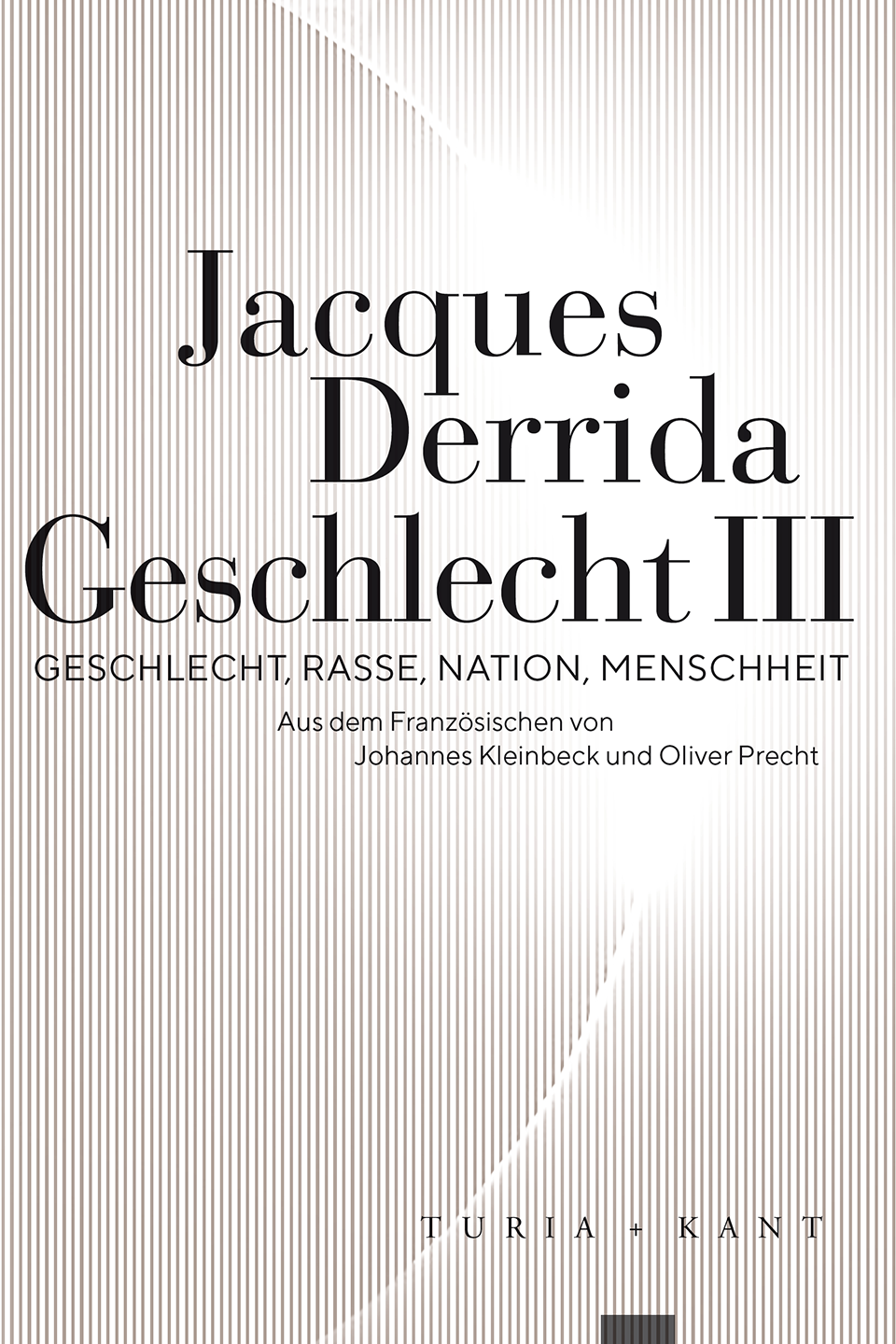 Cover: 9783851329803 | Geschlecht III | Jacques Derrida | Taschenbuch | 185 S. | Deutsch