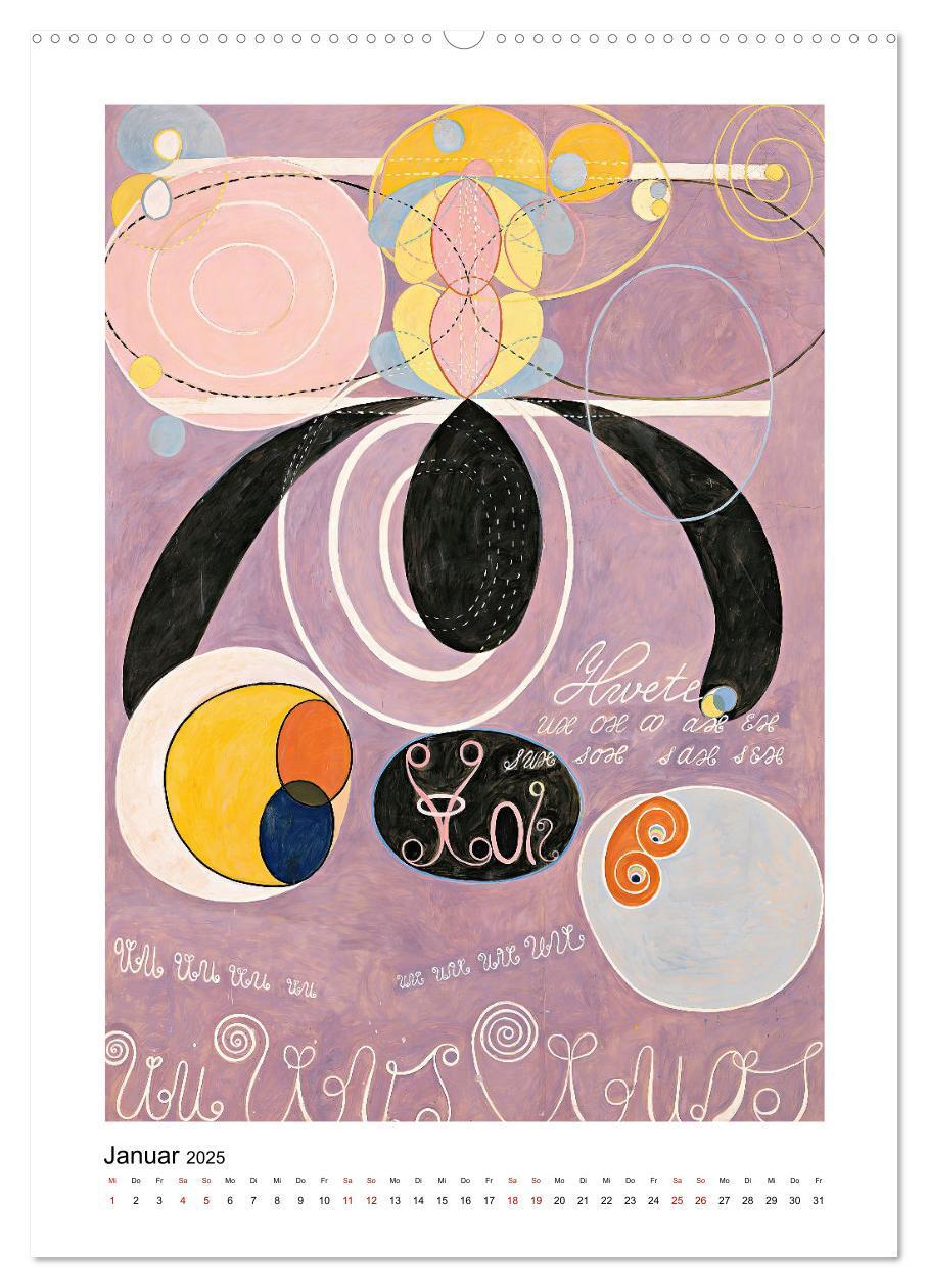 Bild: 9783383968020 | Hilma af Klint - Ein Jahr voller mystischer Kunst (Wandkalender...