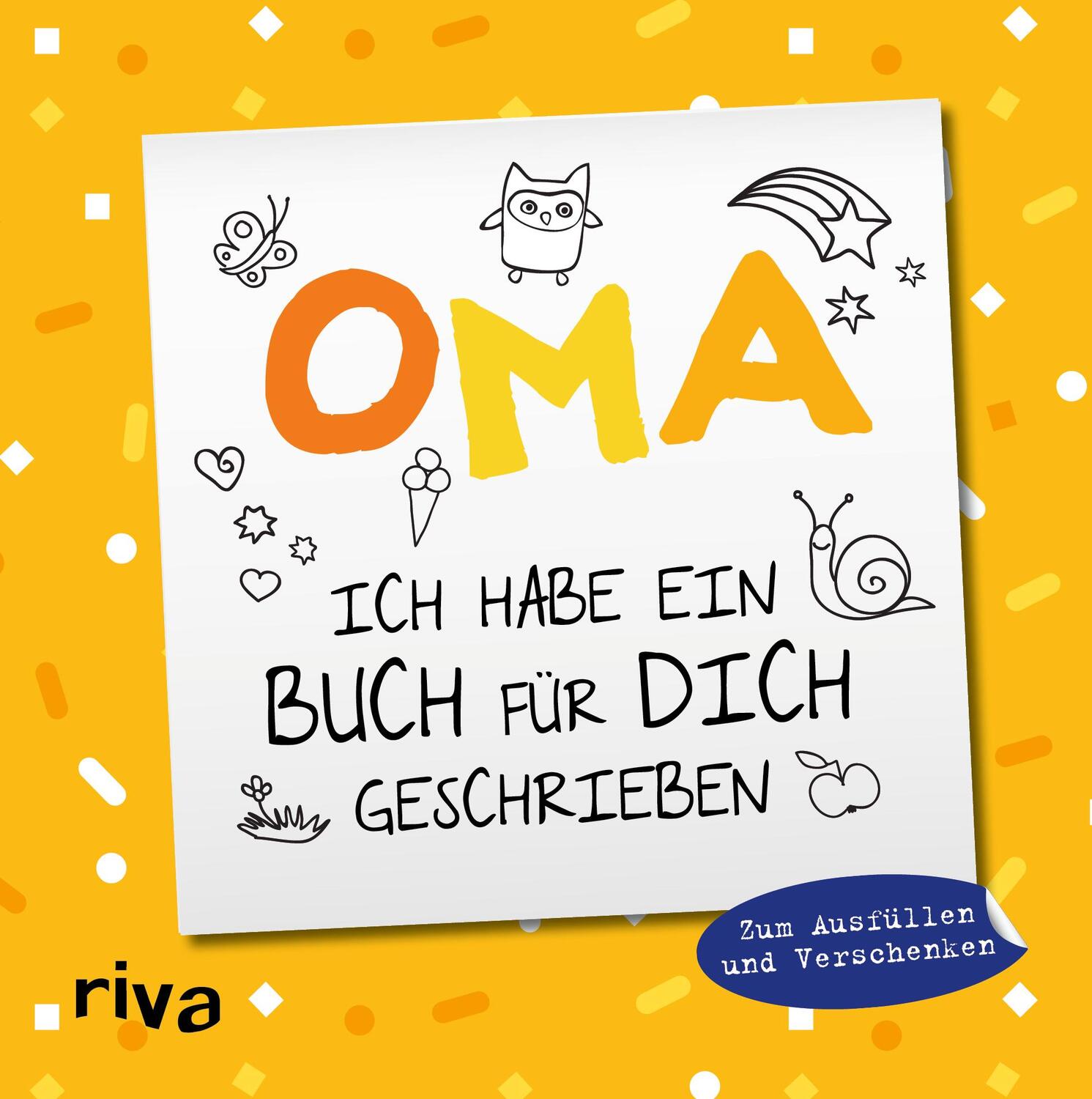 Cover: 9783742316790 | Oma, ich habe ein Buch für dich geschrieben - Version für Kinder