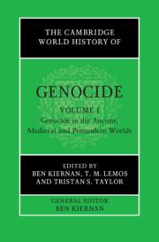 Cover: 9781108493536 | The Cambridge World History of Genocide: Volume 1, Genocide in the...