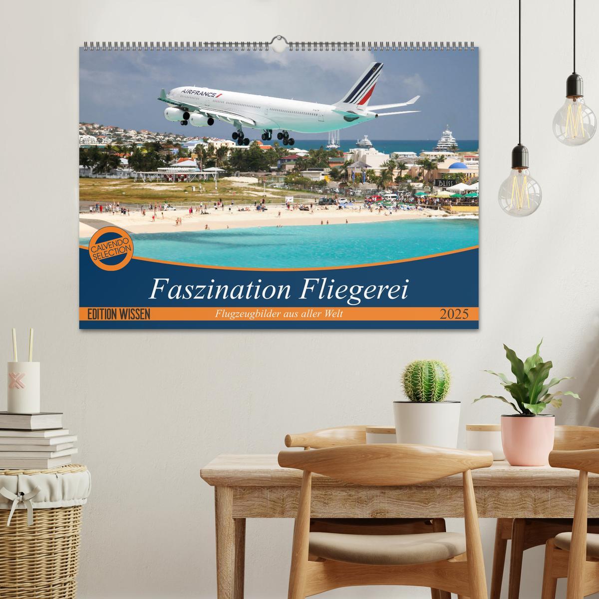 Bild: 9783435401970 | Faszination Fliegerei (Wandkalender 2025 DIN A2 quer), CALVENDO...